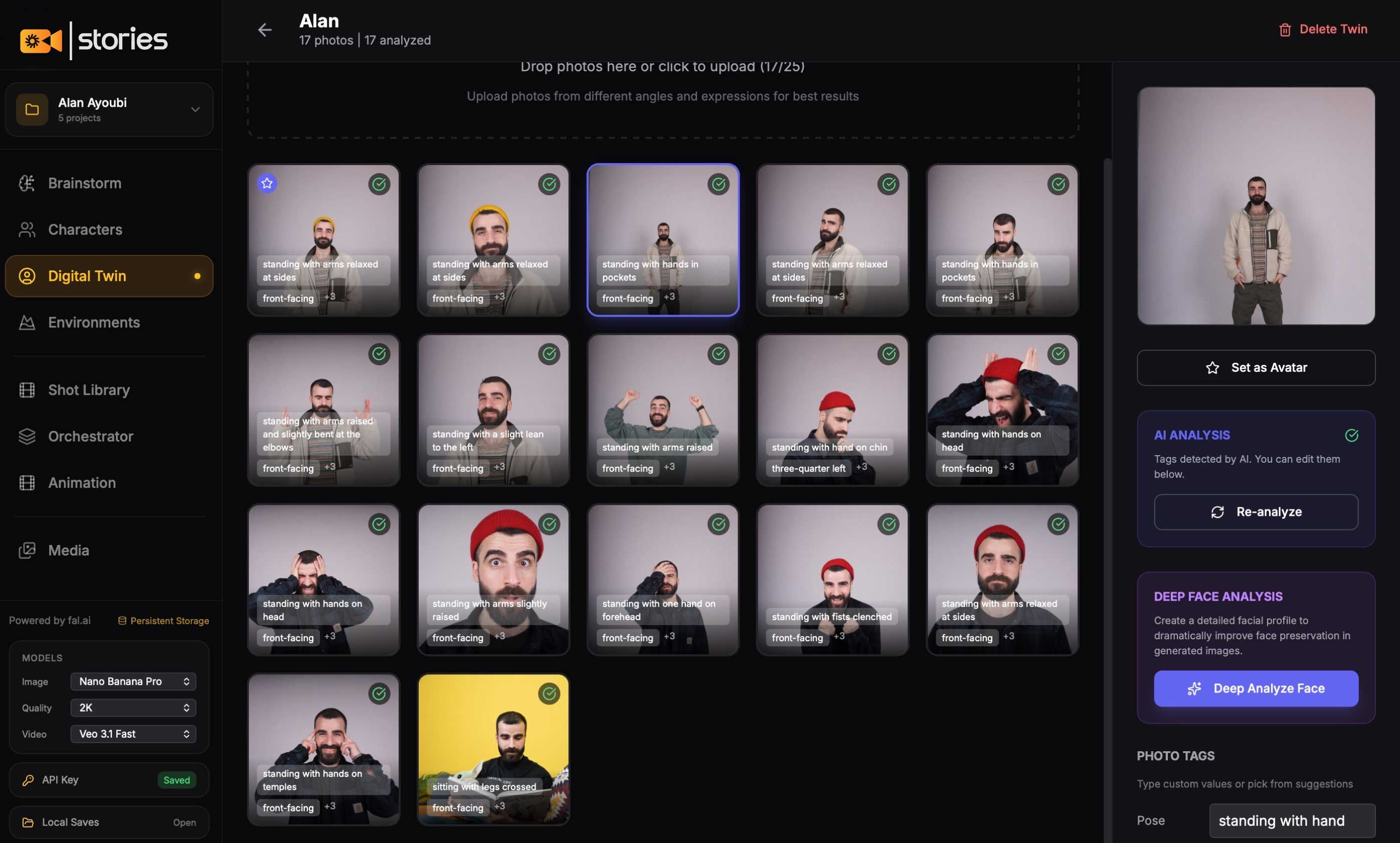 Digital Twin interface
